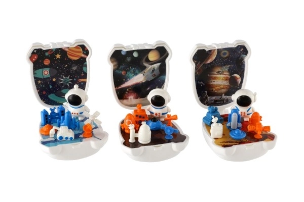 Plastic Space Set with Astronaut and Shuttle