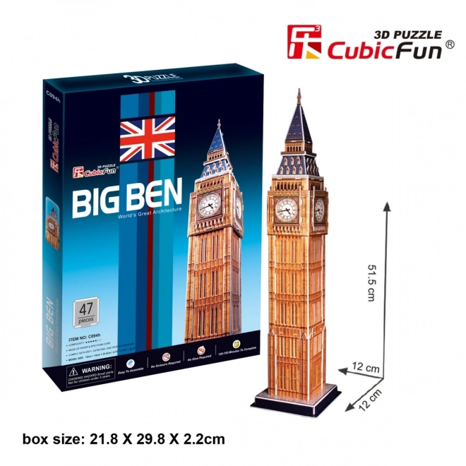 Big Ben 3D Puzzle by CubicFun