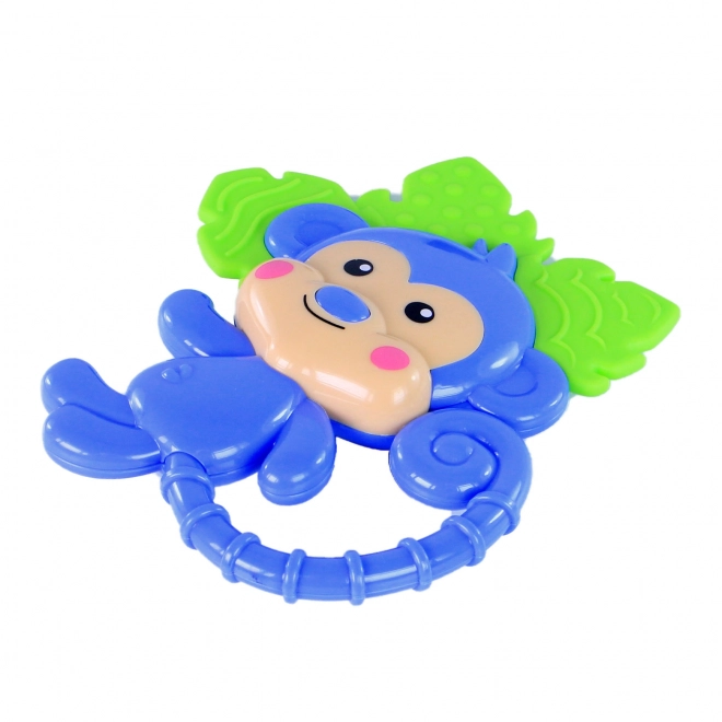 Rattle and Teether Toy Monkey