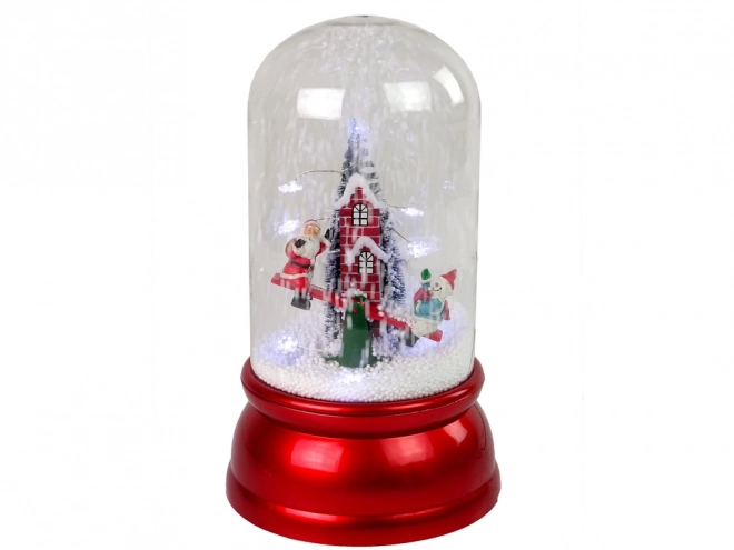 Christmas Snow Globe with Santa