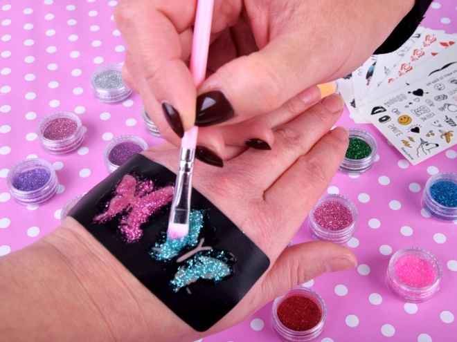 Glitter Tattoo Kit for Kids