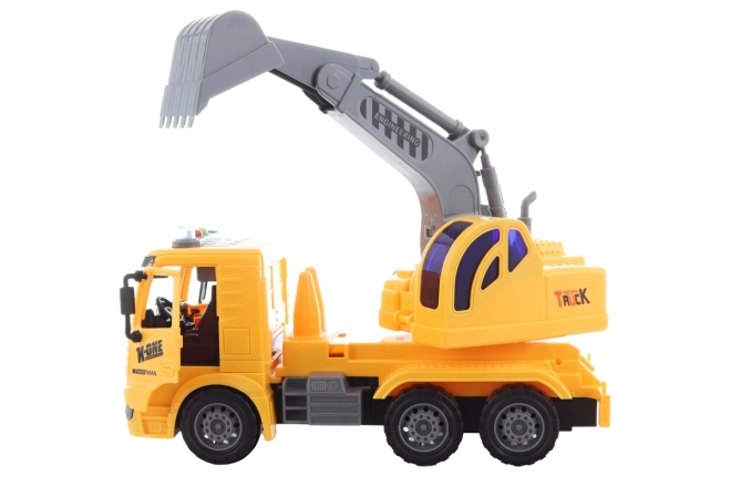 Battery Operated Toy Excavator