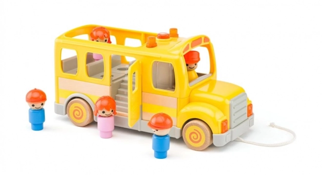 Joyful School Bus with Lights and Sounds Woody