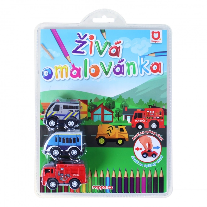 Live Coloring Cars Set