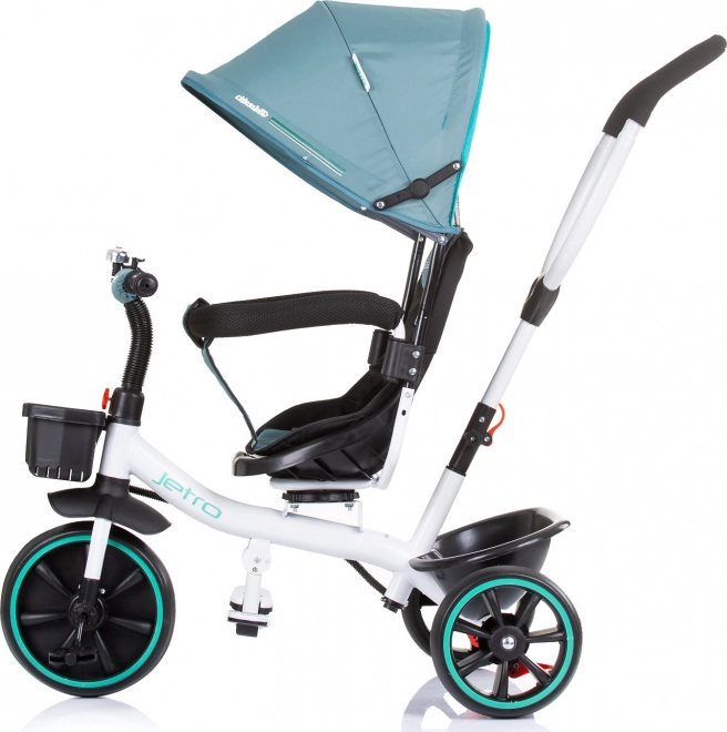 Chipolino Tricycle with Canopy Jetro 2 in 1 Aloe