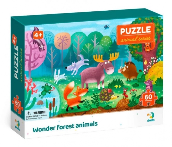 Forest Animals Puzzle for Kids