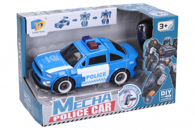 Police Car Robot Screwdriver Set