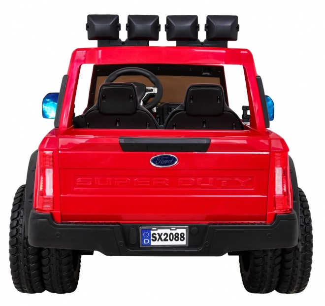 Autoturism electric Ford Super Duty – Červené