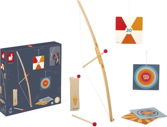 Wooden Archery Set for Kids