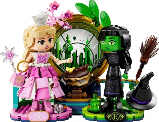 LEGO Wicked Elphaba and Glinda Figurines