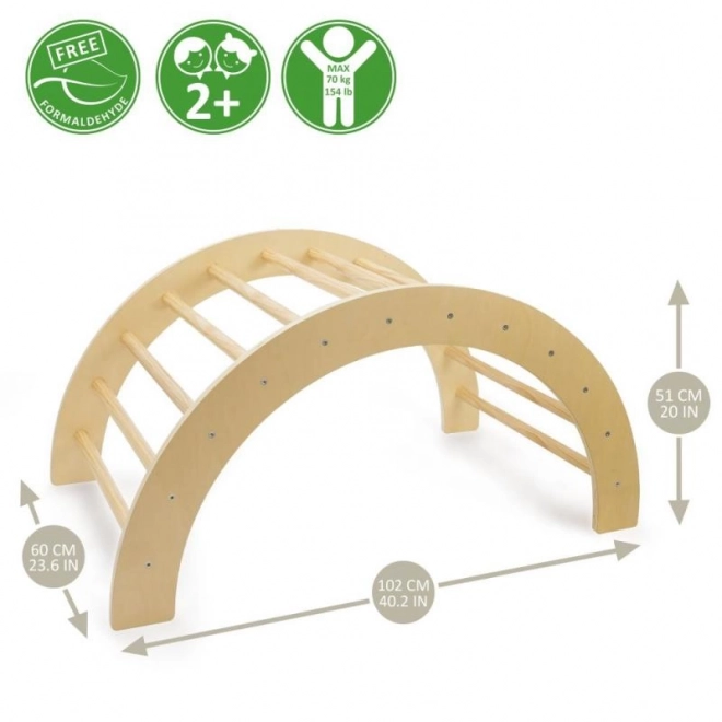 2-in-1 Climbing Arch Natural