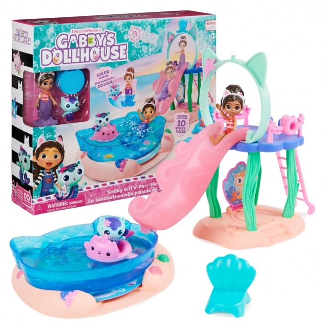 Gabi's Dollhouse Pool Playset