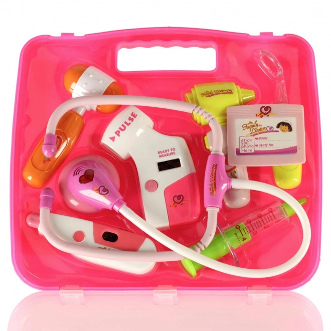 Doctor Toy Set with Lights - Pink