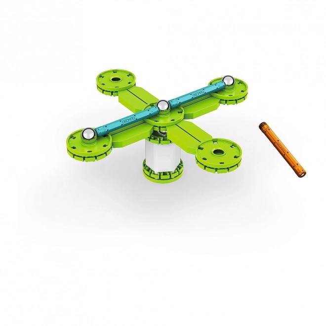 Magnetic Building Set Mechanics with Compass