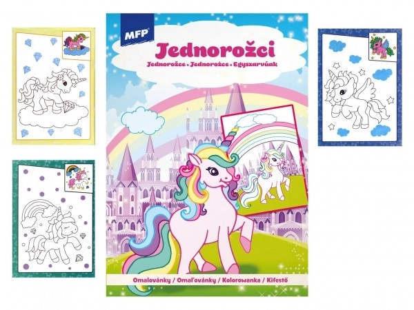 Unicorn Coloring Book for Kids