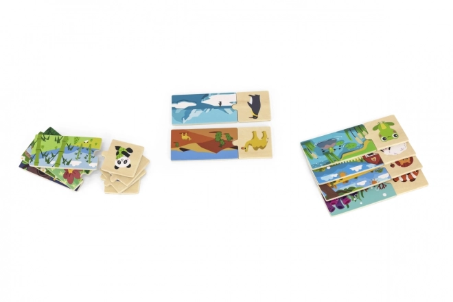 Wooden Animal Habitat Puzzle