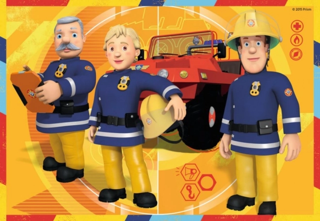 Fireman Sam In Action Puzzle Set