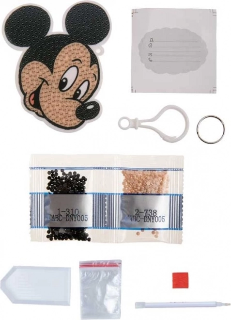 Crystal Art Pendant Mickey Mouse