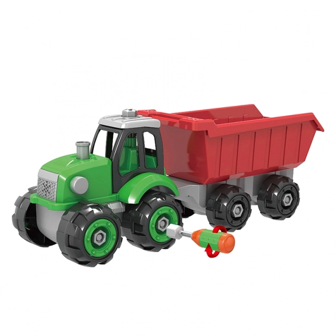 Build Your Own Tractor with Trailer Set