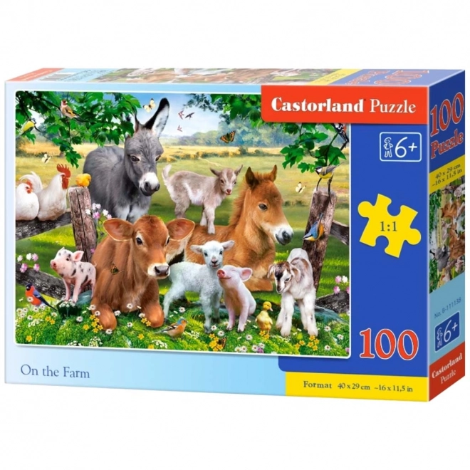 Castorland Farm Puzzle 100 Pieces