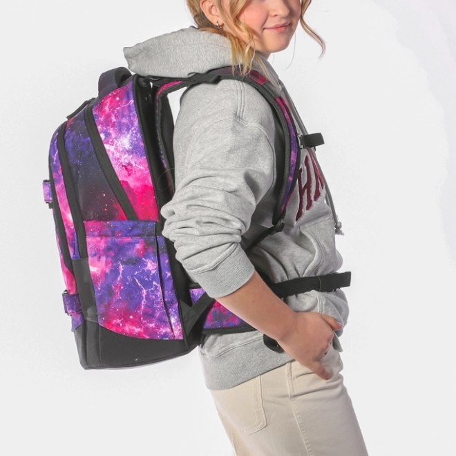 Ensemble Baagl Galaxy: sac à dos, trousse, sac, sac de sport
