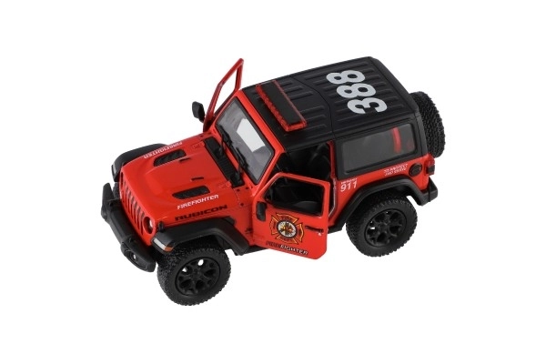 Police Jeep Wrangler 2018 Model Car