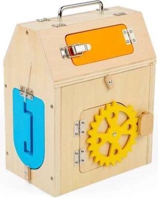 Bigjigs Toys Activity Board House for Children