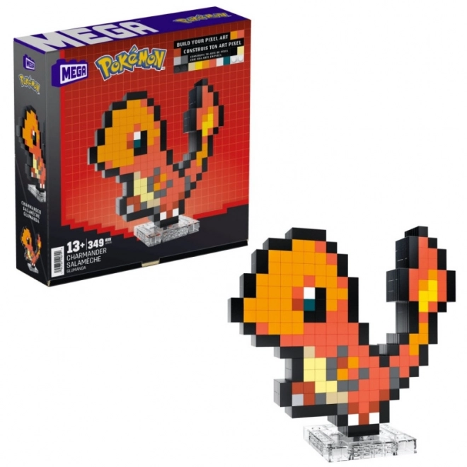 Mega Bloks Pokémon Pixel Art Charmander