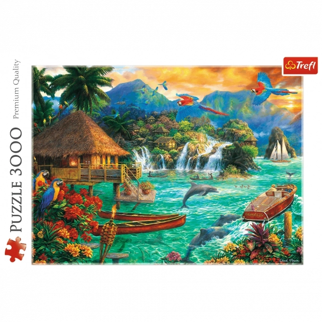 Life on the Island Puzzle 3000 Piece