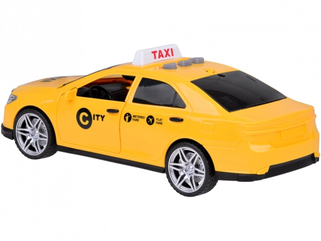 Interactive Taxi Toy with Light and Sound