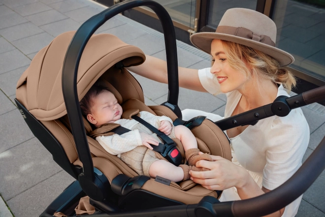 Stroller Set Smile 5Z with Baby-Safe Pro Car Seat and Vario Base in Dusty Rose