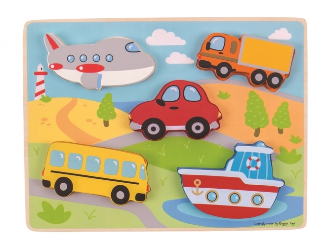 Bigjigs Toys Transport Puzzle