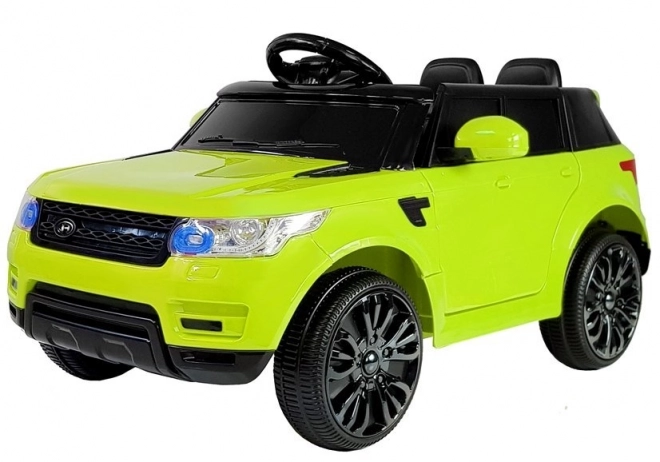 Green Electric Ride-On Car for Kids