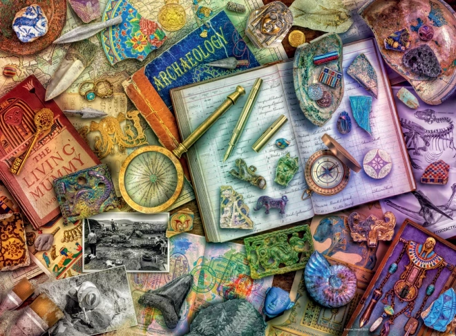 Ravensburger Archaeologist's Desk 500 Piece Puzzle