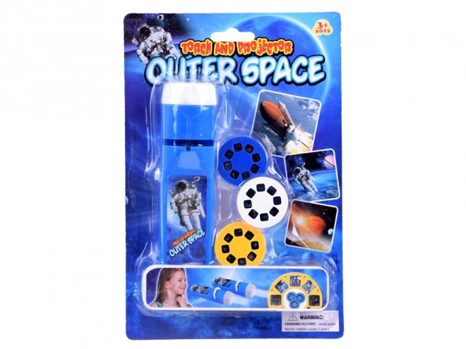 Space Adventure Slide Projector for Kids