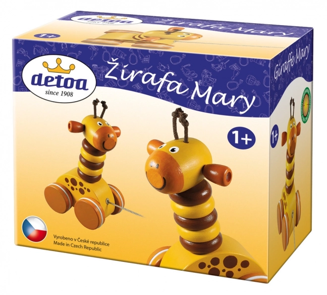 Pull Along Giraffe Toy