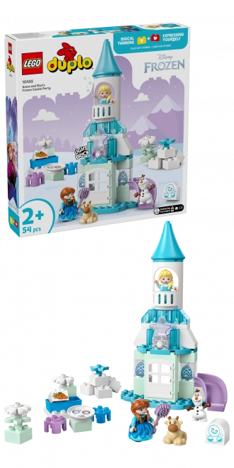 LEGO Duplo Disney Die Eiskönigin Anna, Elsa und die Feier im Schloss