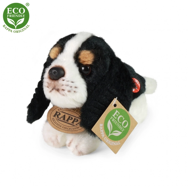 Lying Plush Dog with Sound Eco-friendly