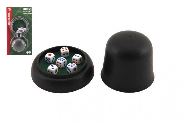 Dice Set with Cup