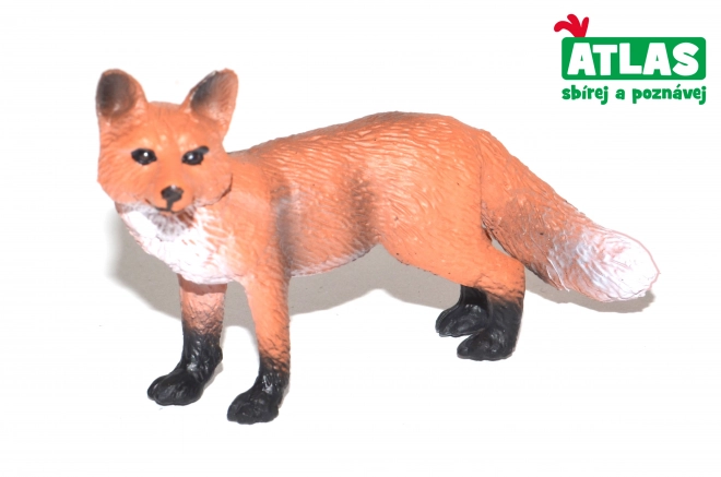 Hand Painted Fox Figurine