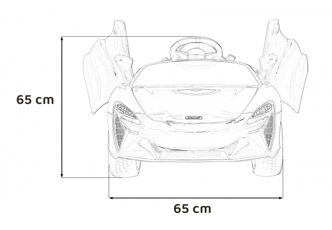 Vehicul McLaren Arthur – Oranžová