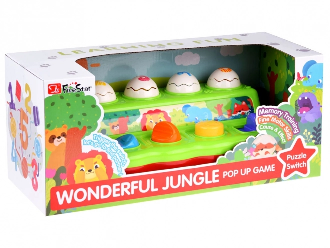 Pop-up Animal Interactive Toy