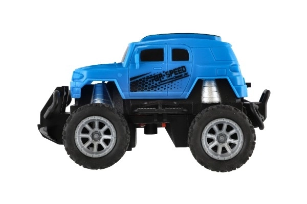 RC Mini Truck with Lights - Blue