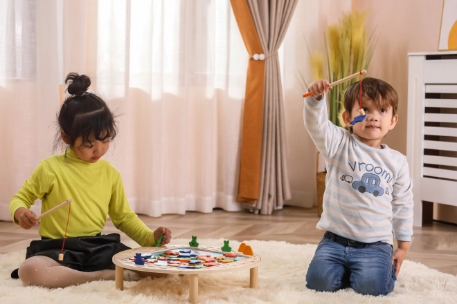 Wooden Fishing Game