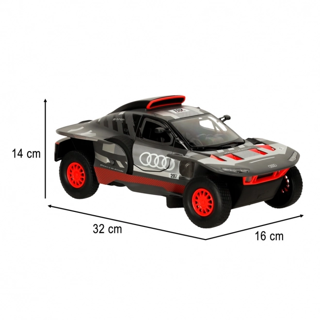 Remote control audi rs q e-tron toy car