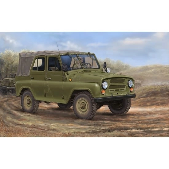 Soviet UAZ-469 Model Kit by Trumpeter