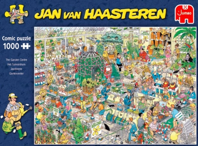 Jumbo Garden Center Puzzle by Jan van Haasteren