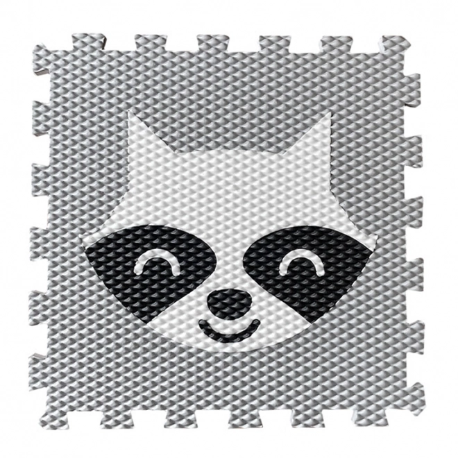 Light Gray Raccoon Foam Floor Puzzle