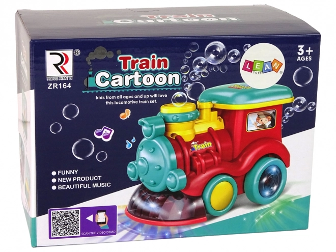 Bubbles Train Toy with Lights and Sounds