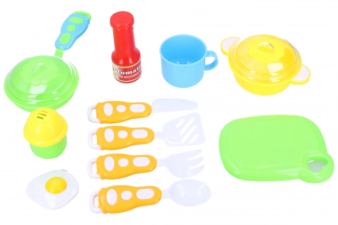 Kitchen Play Set - 10 Piece Dishware